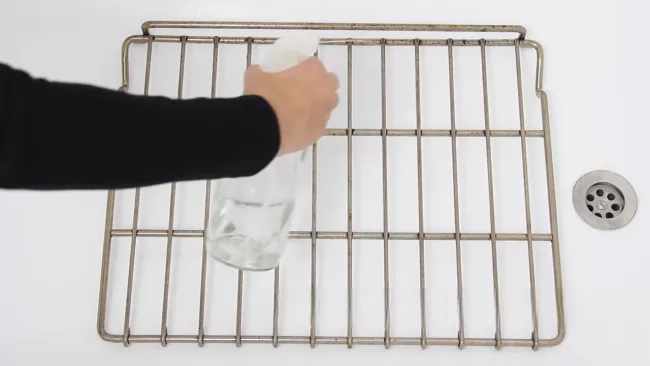 Can I clean a self-cleaning oven rack with steel wool