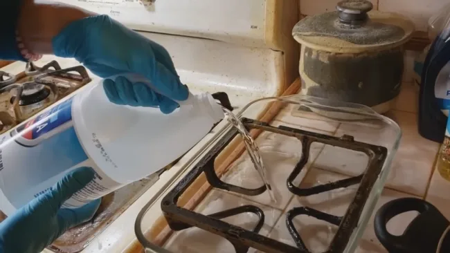 How to Clean Gas Stove Top With Oven Cleaner