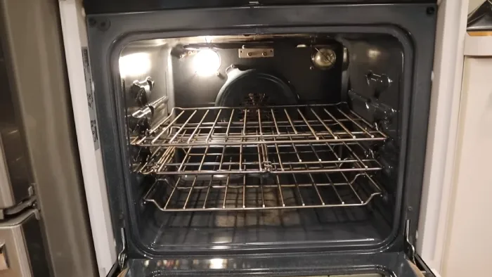 how long to ventilate oven after cleaning
