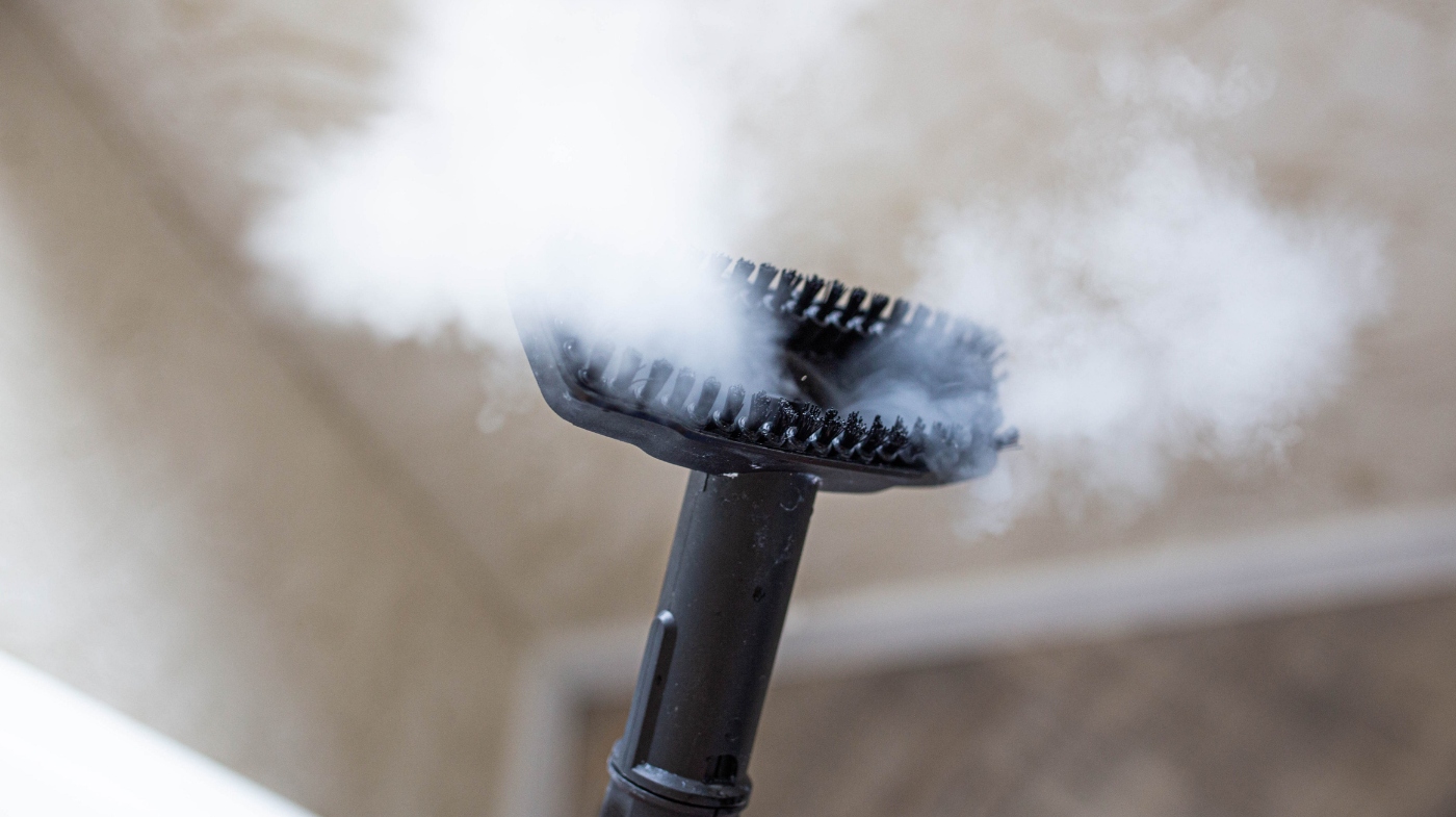 can you steam clean painted walls