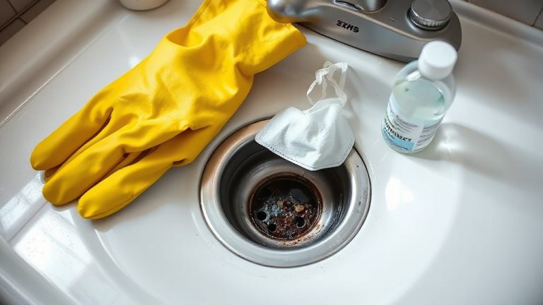 can ammonia unclog drains