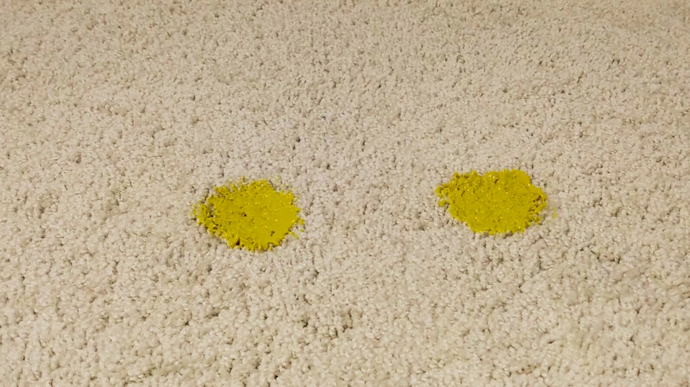 how to get rid of turmeric stains on carpet