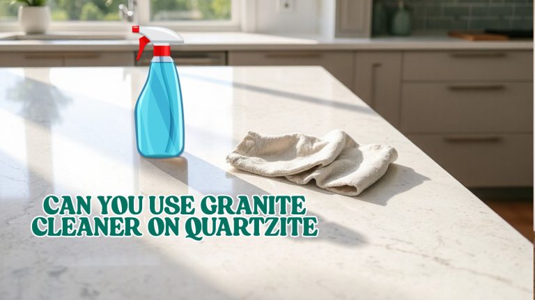 Can You Use Granite Cleaner on Quartzite