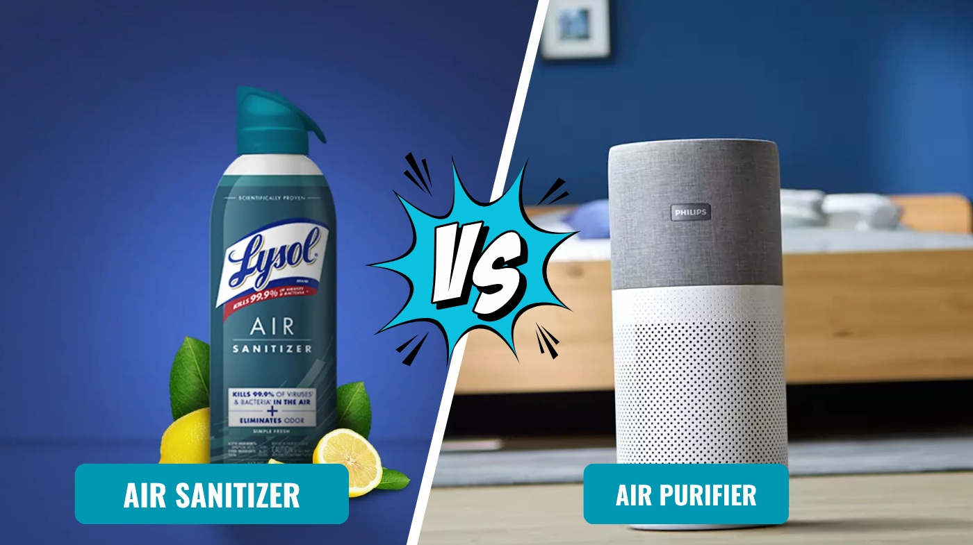 air sanitizer vs air purifier