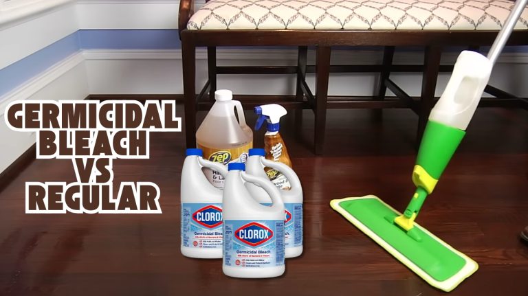 Germicidal Bleach vs Regular
