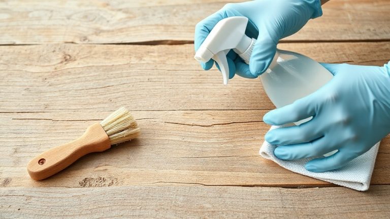 How to Disinfect Unfinished Wood