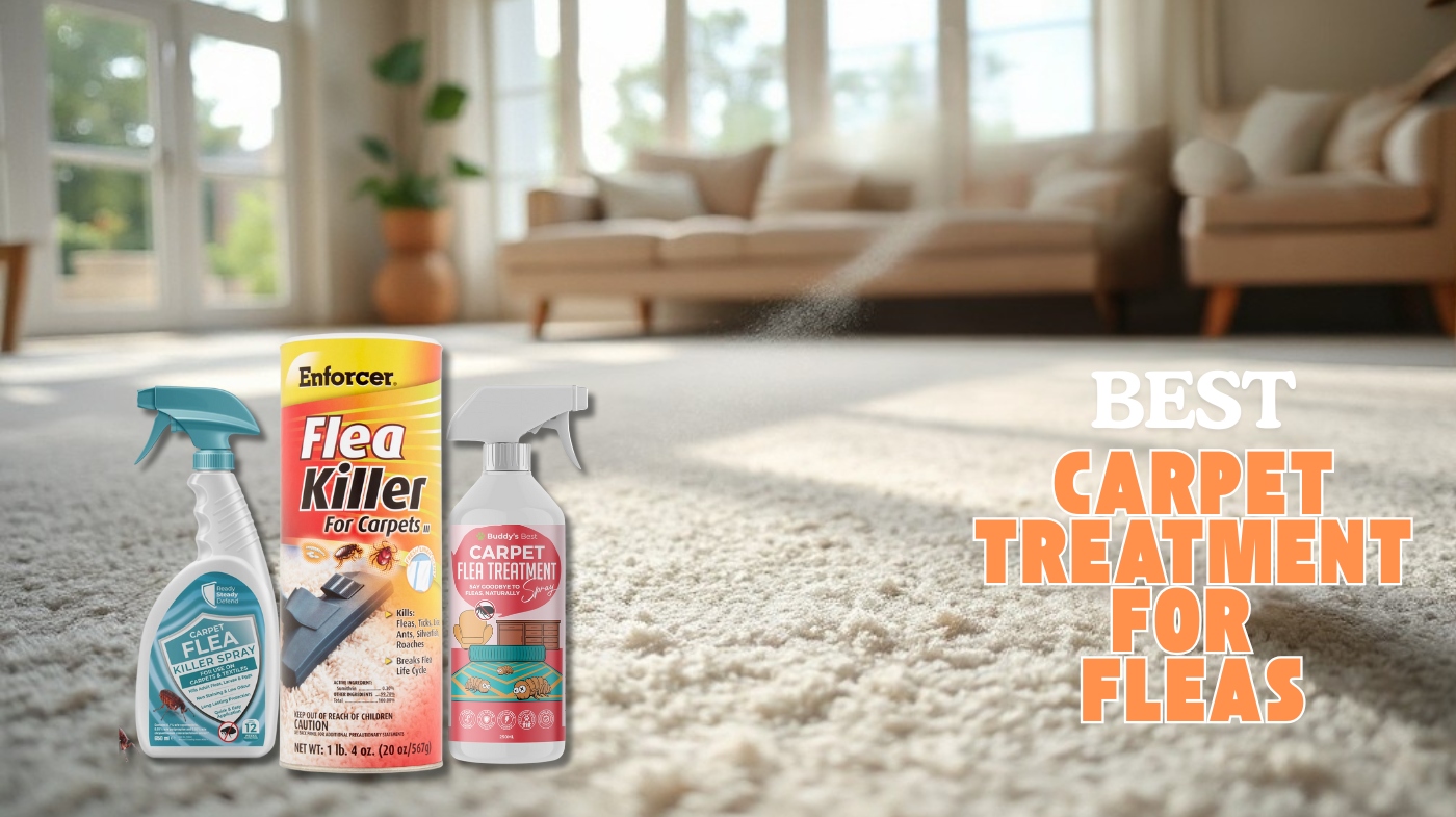best carpet treatment for fleas