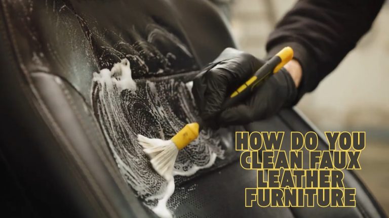 How Do You Clean Faux Leather Furniture