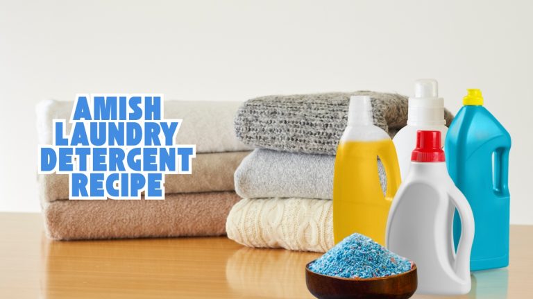 amish laundry detergent recipe