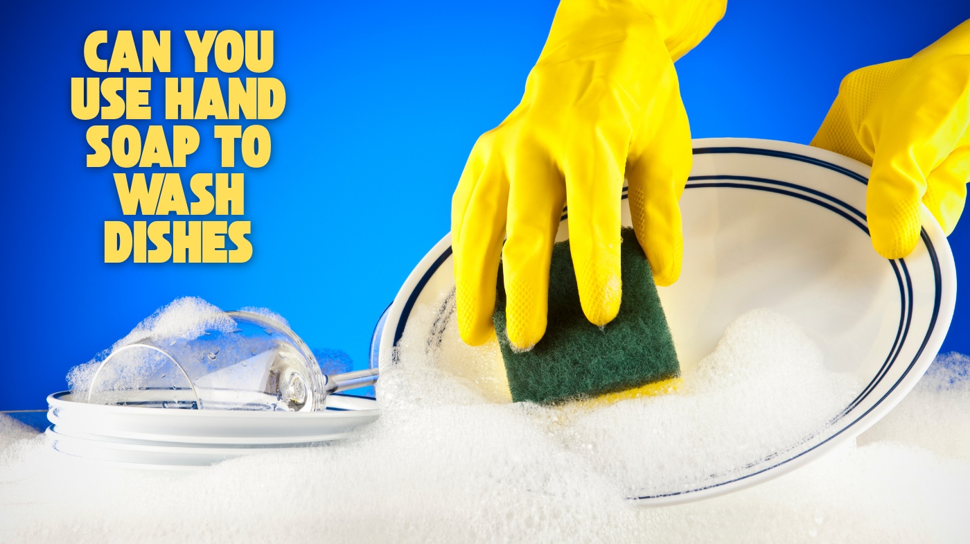 can you use hand soap to wash dishes