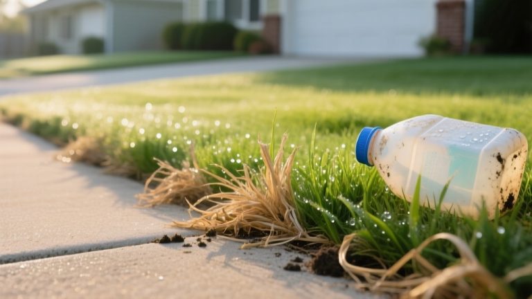 Does Bleach Water Kill Grass