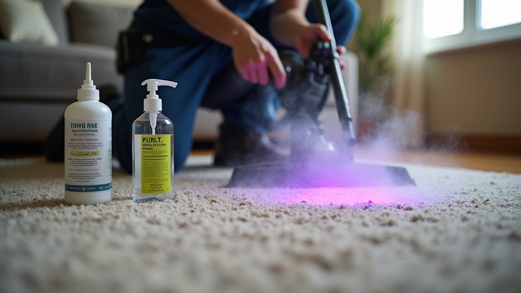 ultraviolet detection deep cleaning