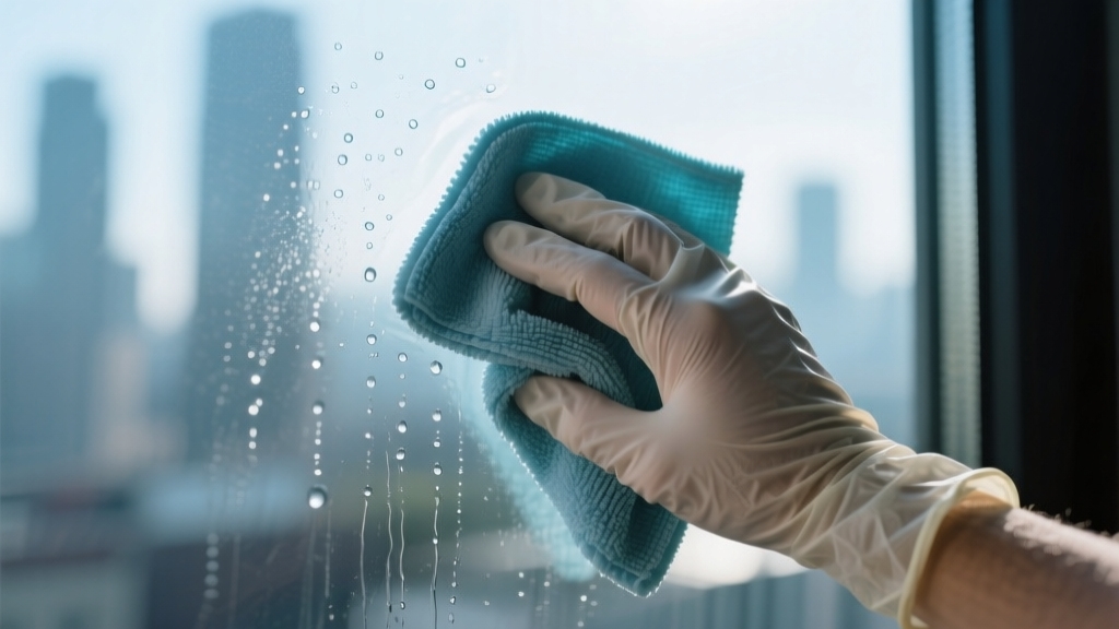 use isopropyl alcohol for glass