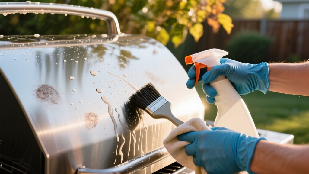 How to Clean Grill Exterior