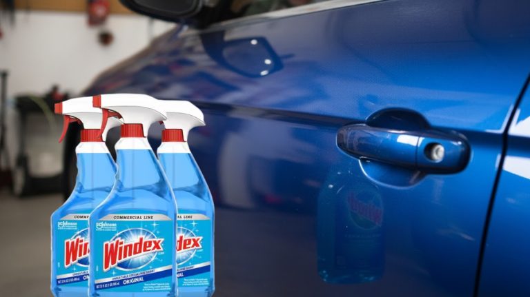 does windex damage car paint