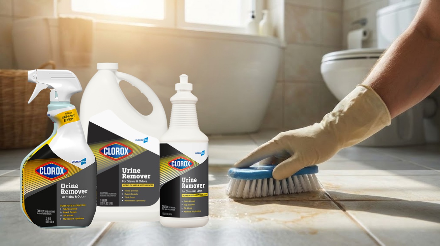 best grout cleaner for urine stains