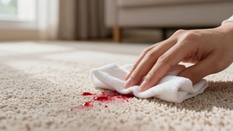 Best Way to Get Blood Out of a Carpet