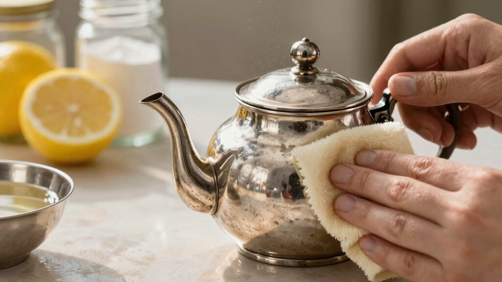 clean silver with gentle care