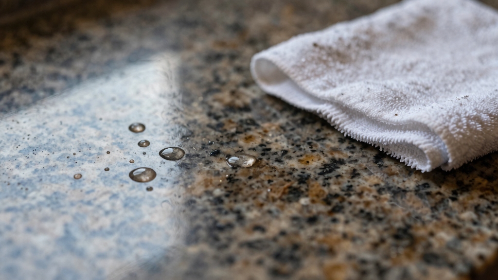 water bead test indicates sealing