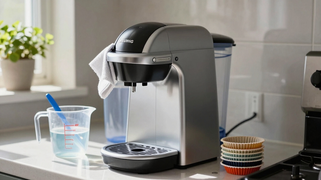 descale and clean removable parts