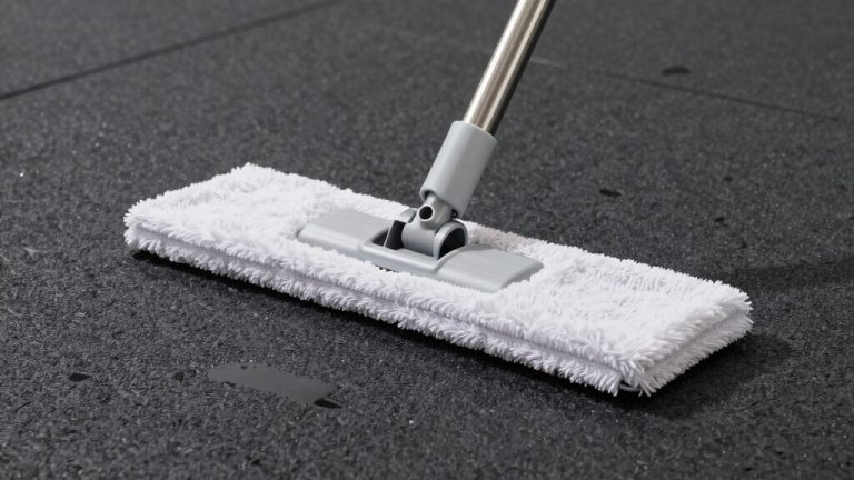 best mop for rubber gym floor