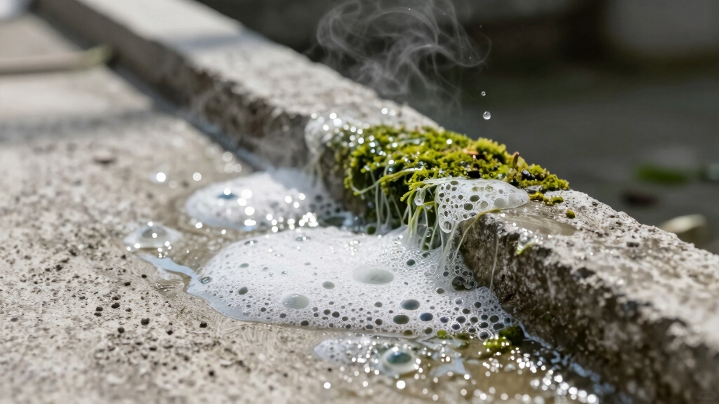 bleach effectively kills algae