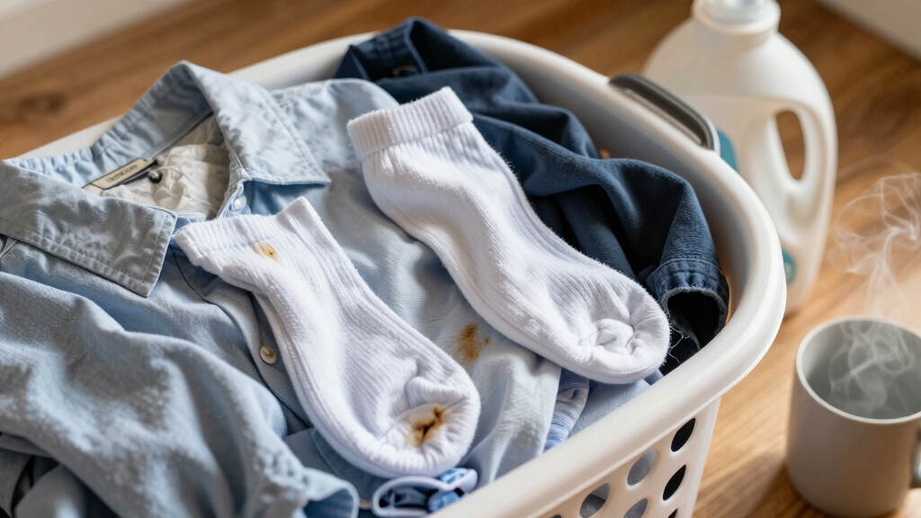 lingering musty odor after washing