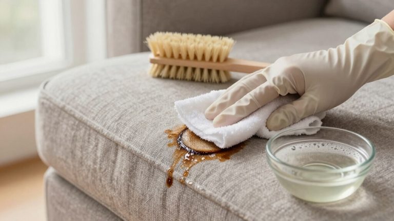 remove coffee stain from couch
