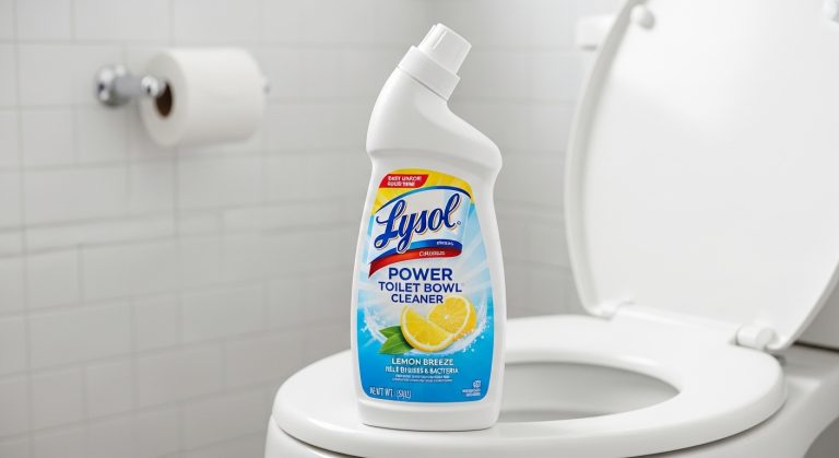 Lysol toilet bowl cleaner