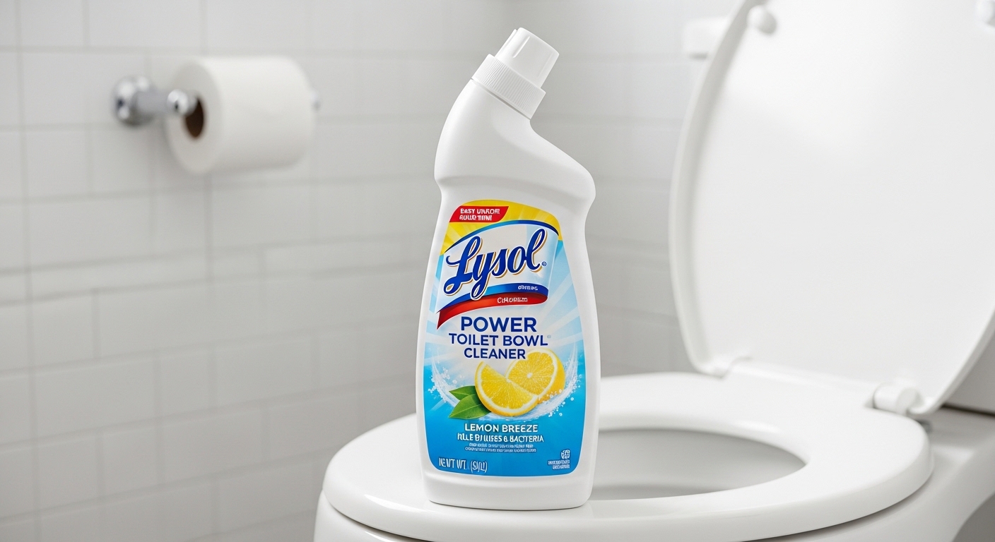 Lysol toilet bowl cleaner