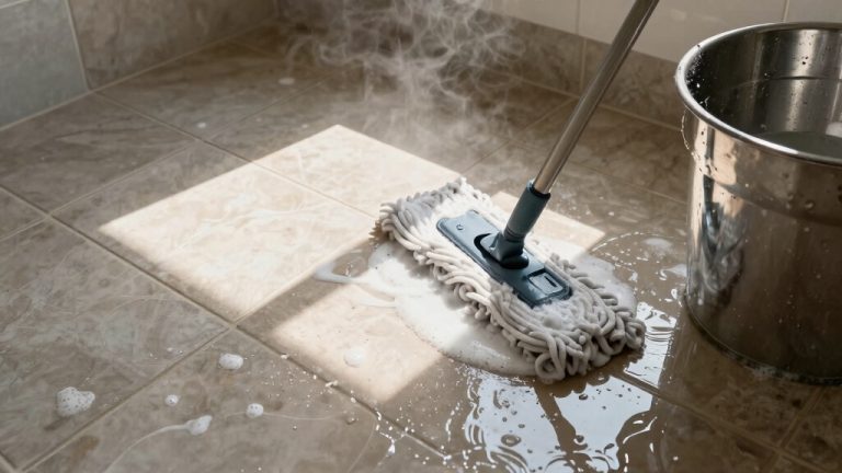 deep clean tile and grout