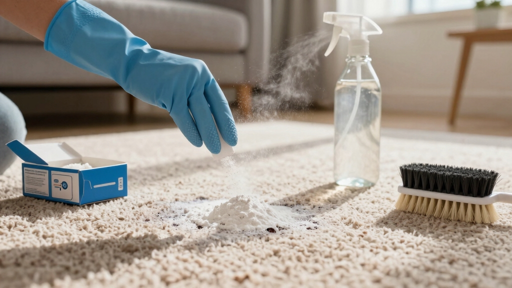 remove cat poop carpet odor