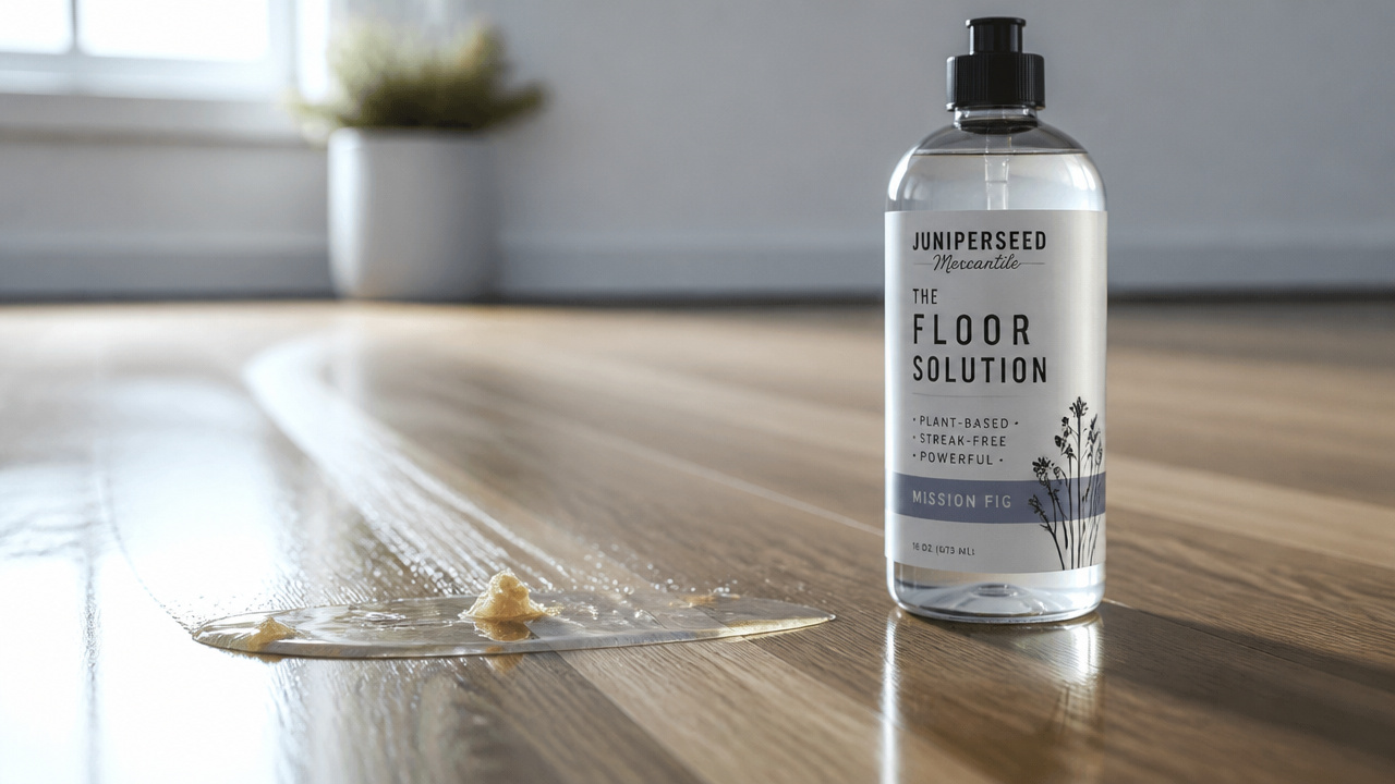 best cleaning solution for sticky floors