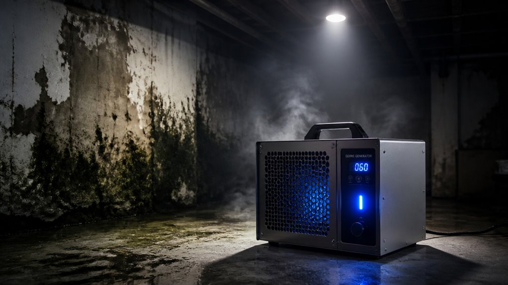 ozone generators do not kill mold