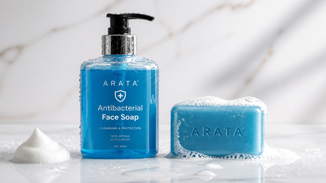 best antibacterial face soap