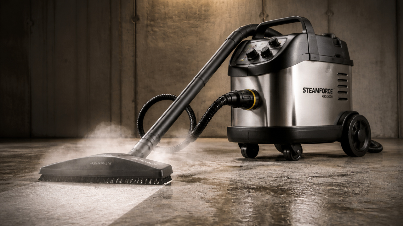 best steam cleaner for concrete floors