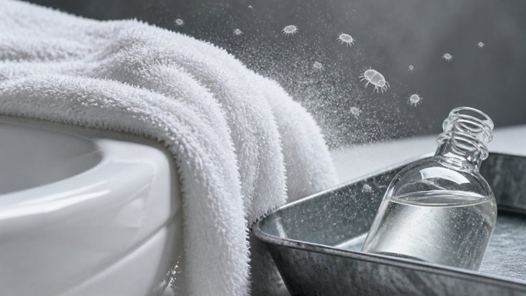 bleach kills dust mites