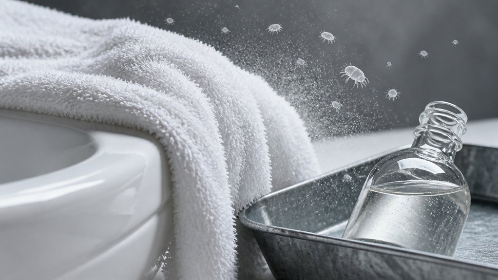 bleach kills dust mites