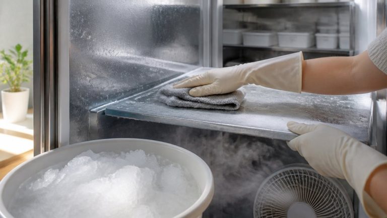 deeply defrost sanitize organize