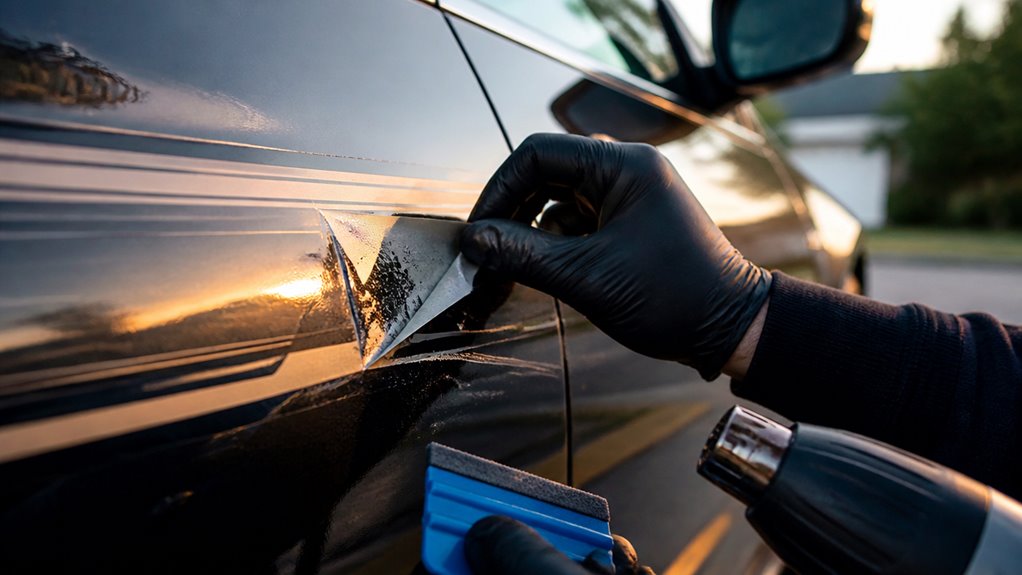 peel heat residue free removal