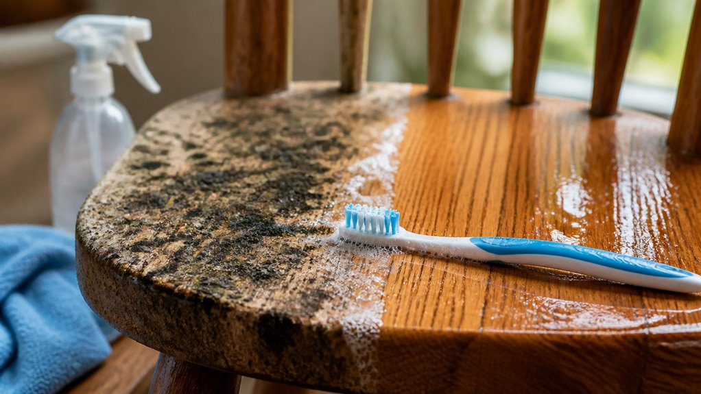 removing mold from wood furniture