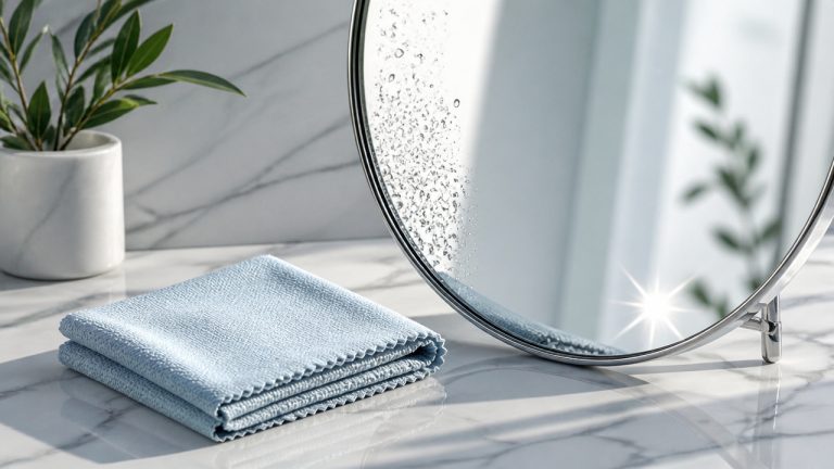 best cloth to clean mirrors